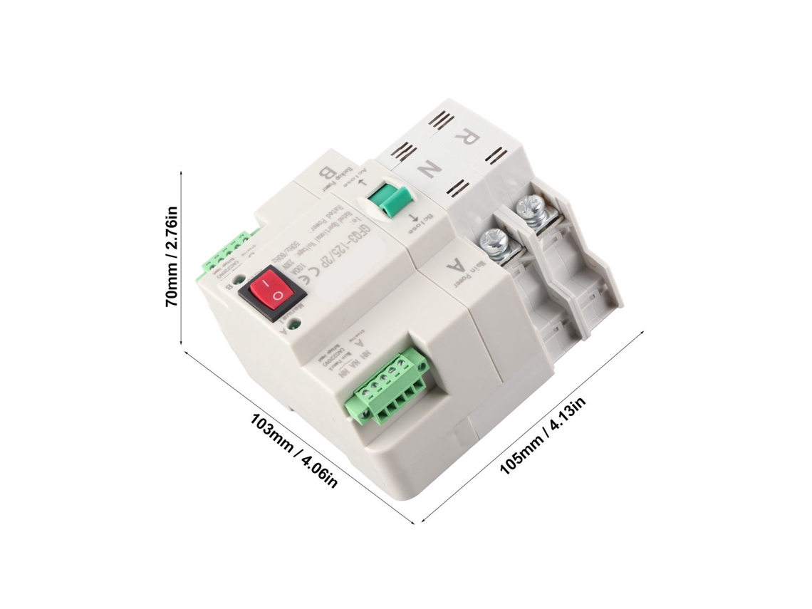 Chave Seletora Automática 2p 230v Transferência Dual