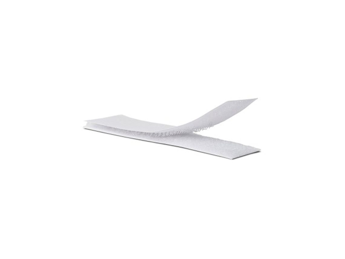 Tiras Adesivas De Fecho De Velcro 2x10cm Brancas 2143 2 Inofix