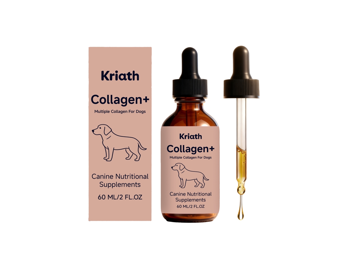 Suplemento Gotas Colágeno para Cães