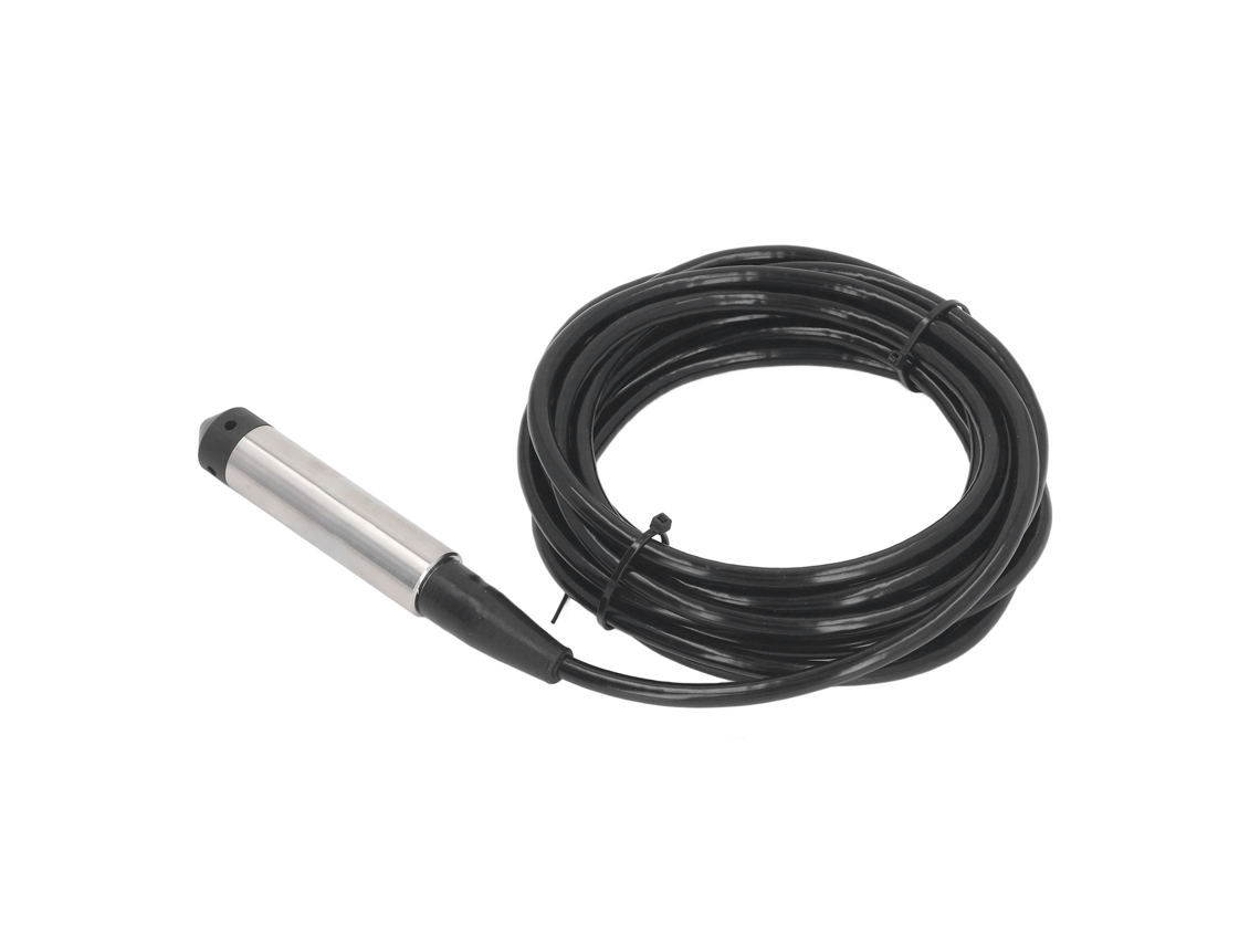 Sensor De Nível De Líquido Tipo Throw-in Com Sonda De Aço Inox, Transmissor Integrado 4-20ma, 0-10m