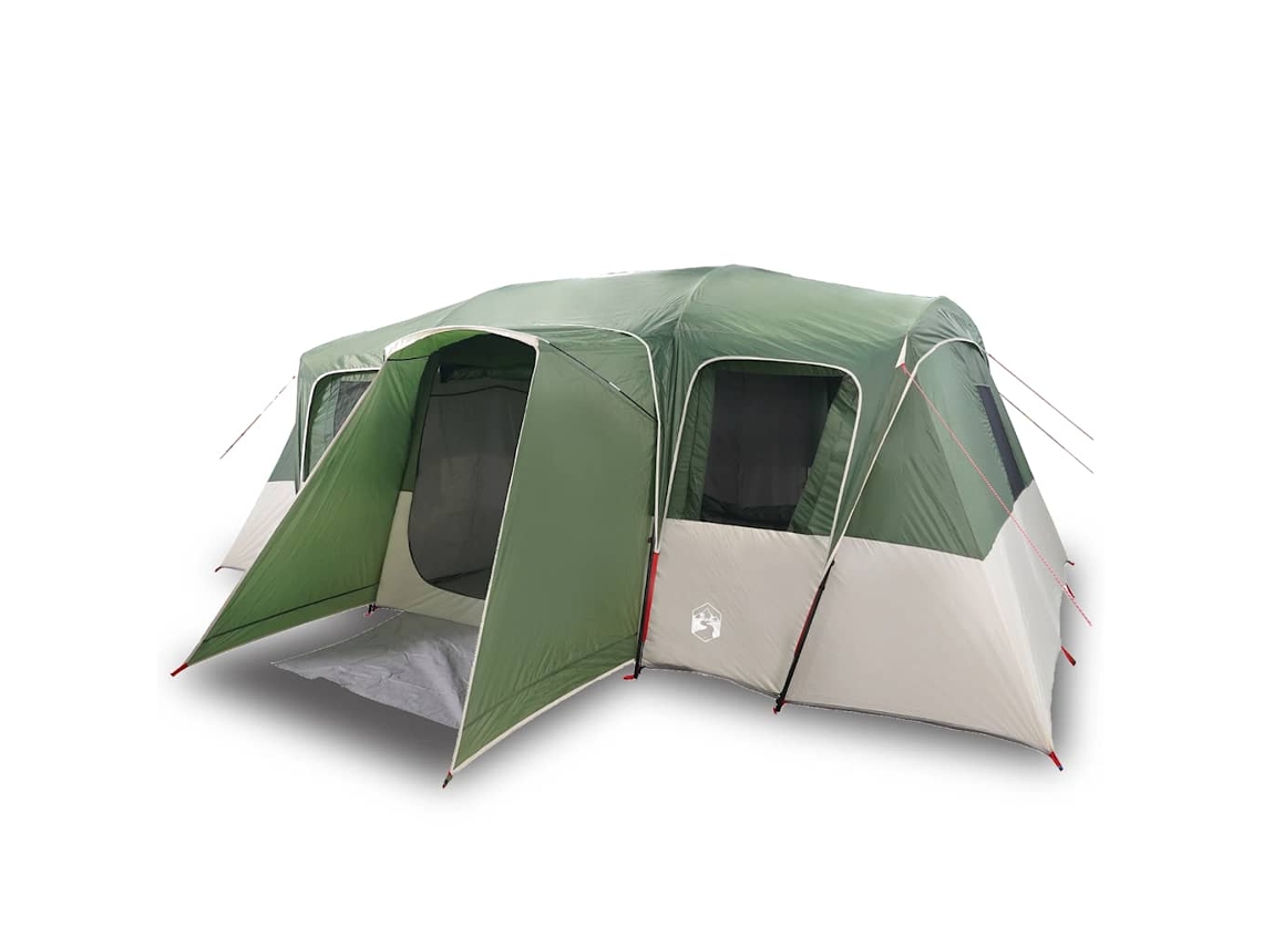 Family Tent, Family Tents Vidaxl Verde Poliéster (n/a)