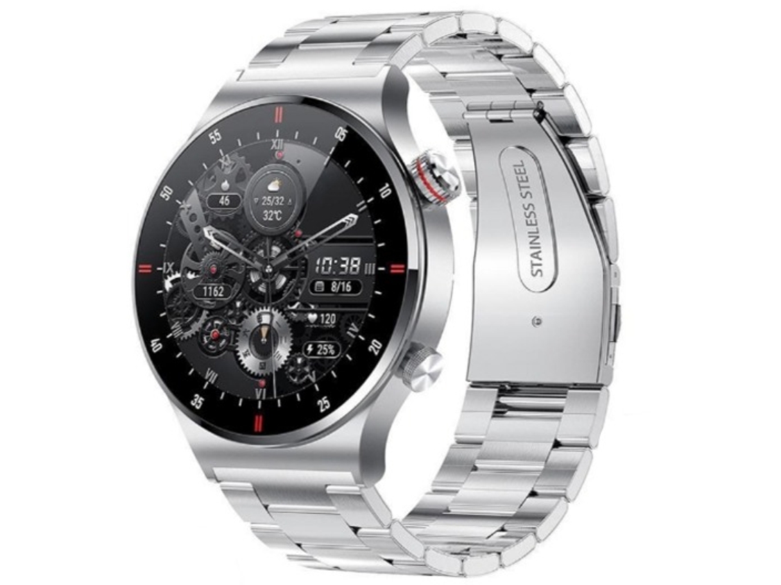 Smartwatch L-IGE QW32 Prateado