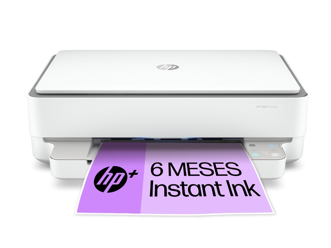 Impressora HP Envy 6032e (Multifunções - Jato de Tinta - Wi-Fi - Instant Ink)