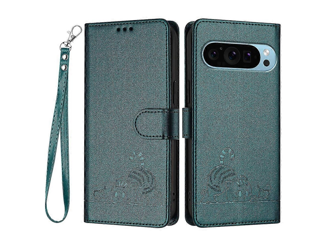Capa Fólio Mouse Phone Cover Para Google Google Pixel 9 Veanxin