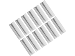 Villcase Conjunto De 12-clipes Antiderrapantes Firm Grip Para Fixar Lençóis E Colchas, Material Pp, Ideal Para Colchões