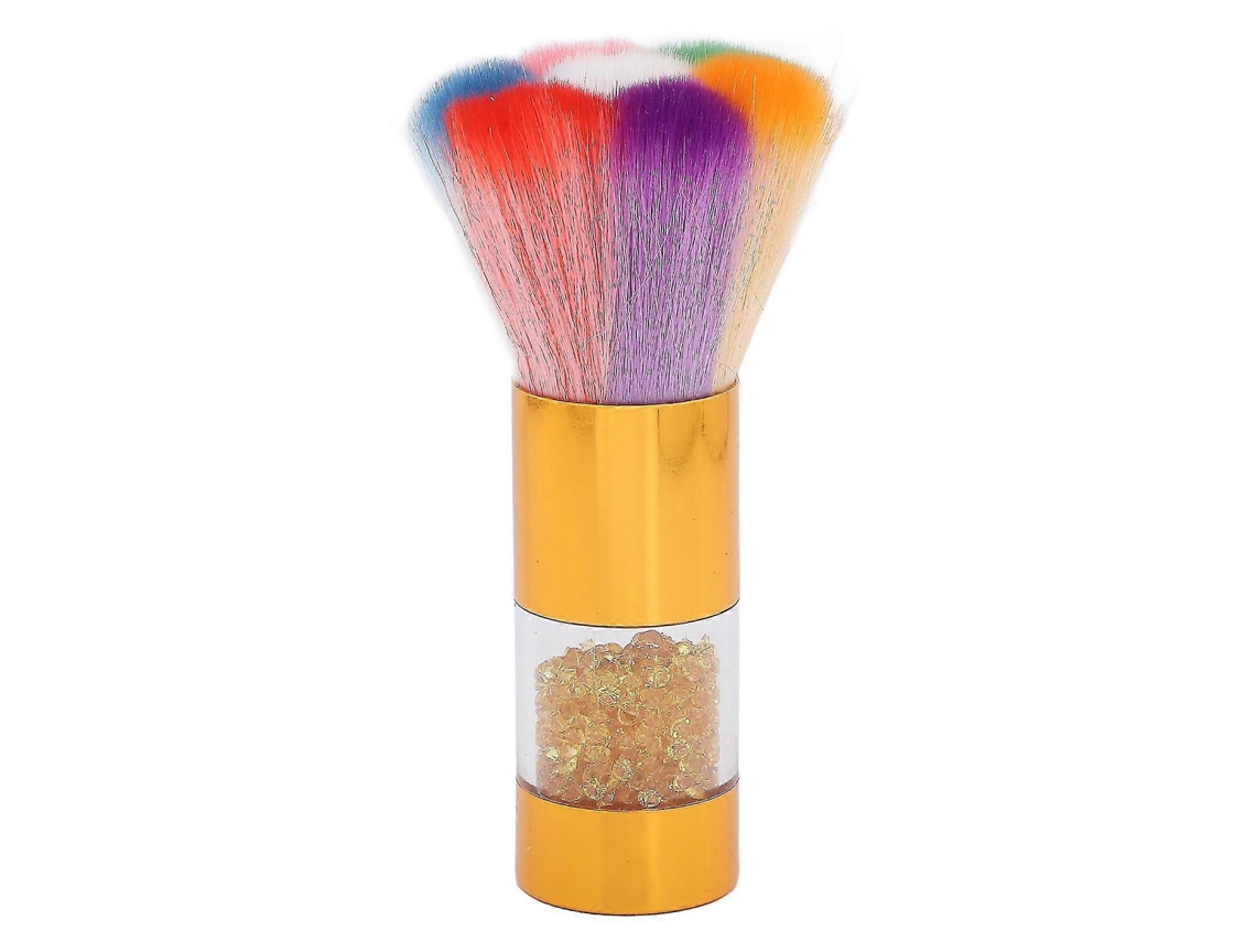 Pincel Para Base Em Pó Solto Com Strass Para Remover Maquiagem E Pó De Manicure. Everley891