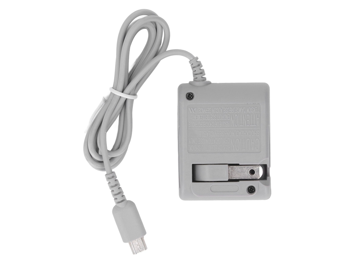 Ats adaptador de Alimentação Plegável para Console Ds Lite, Cabo de 45 Polegadas, Carregador de Parede 100‑240v com Plug Us
