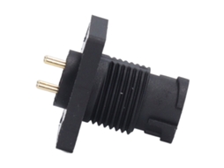 Conector De Plug Aviônico (5 Unidades) Ip67 À Prova D'água, Roscado 7/16, E7 Snap On, 4 Pinos, Solda, Flange Quadrada, 60v 2a