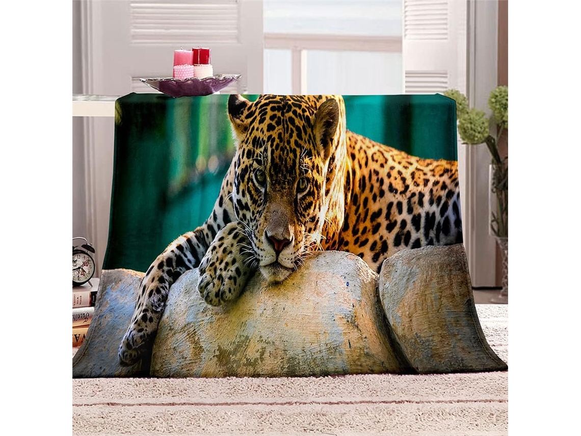 Manta de Flanela Fansu Estampa 3d Macia e Felpuda Ideal para o Inverno em Microfibra Cama Ou Sofá Adequada Adu