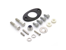 Conjunto de Montagem Tailpiece e Hélice Bowb150 Prateadovetus