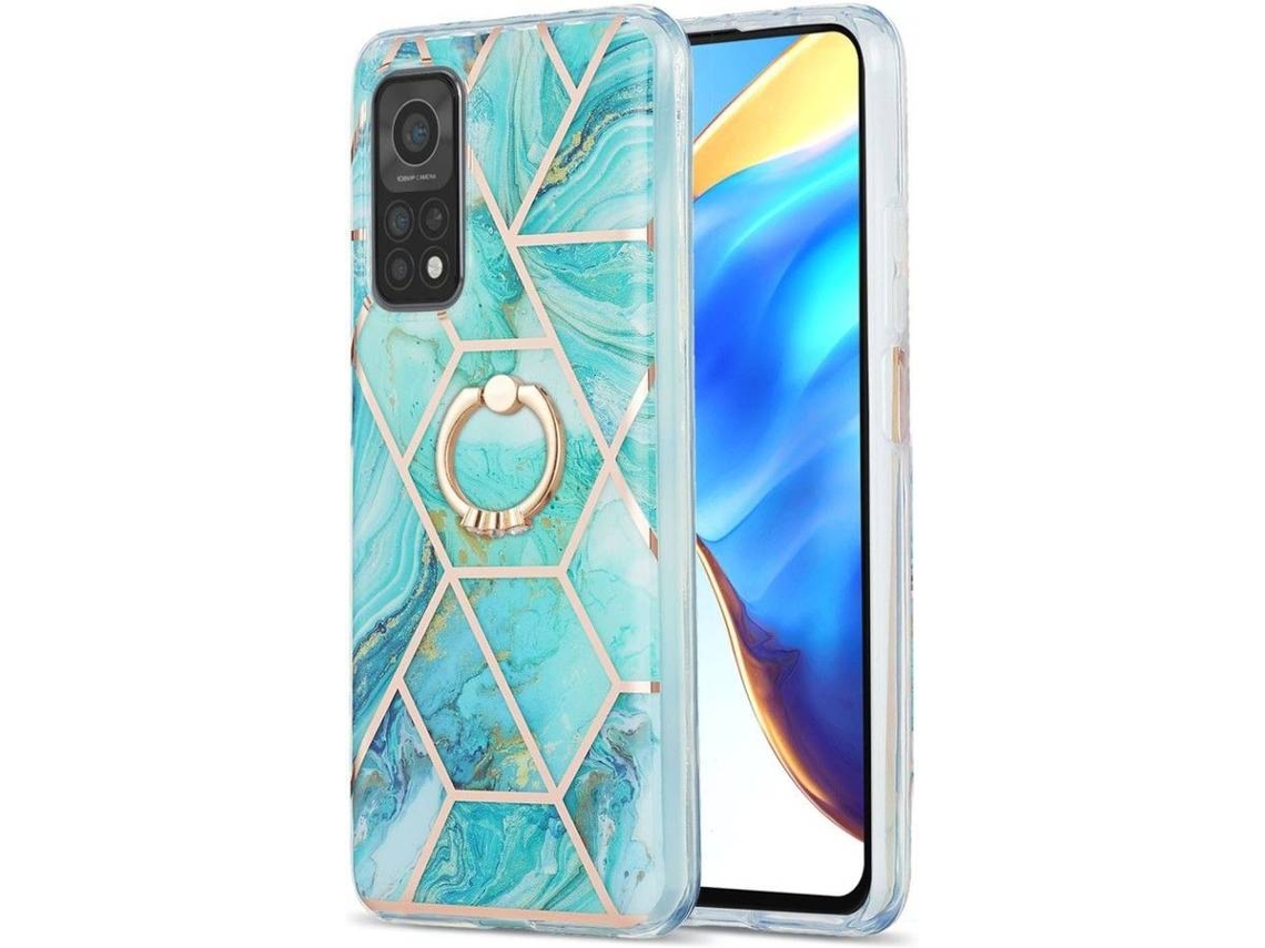 Capa Xiaomi Mi 10T Pro  HFS-HOUSE Mármore (Azul)