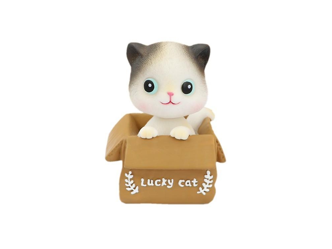Omni figura de Carro em Forma de Gato Decoração Interior de Carro com Cabeça Móvel Presente Brinquedo