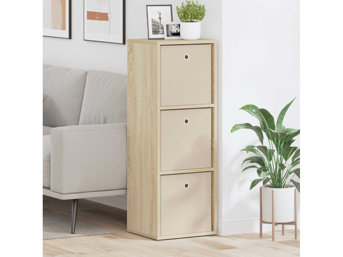 Vidaxl Buffet Com Gaveta Carvalho Sonoma 35 X 32 X 99,5 Cm