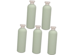 Kit De 5 Dispensadores Reutilizáveis Para Sabonete E Xampu Com Tampas Antivazamento, Frascos De Viagem Para