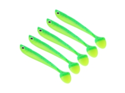 Soft Lure (soft And Naturally Tempting) 5pcs/bag Super Naturally Tempting Artificial T-tail Fish Fishing Lure