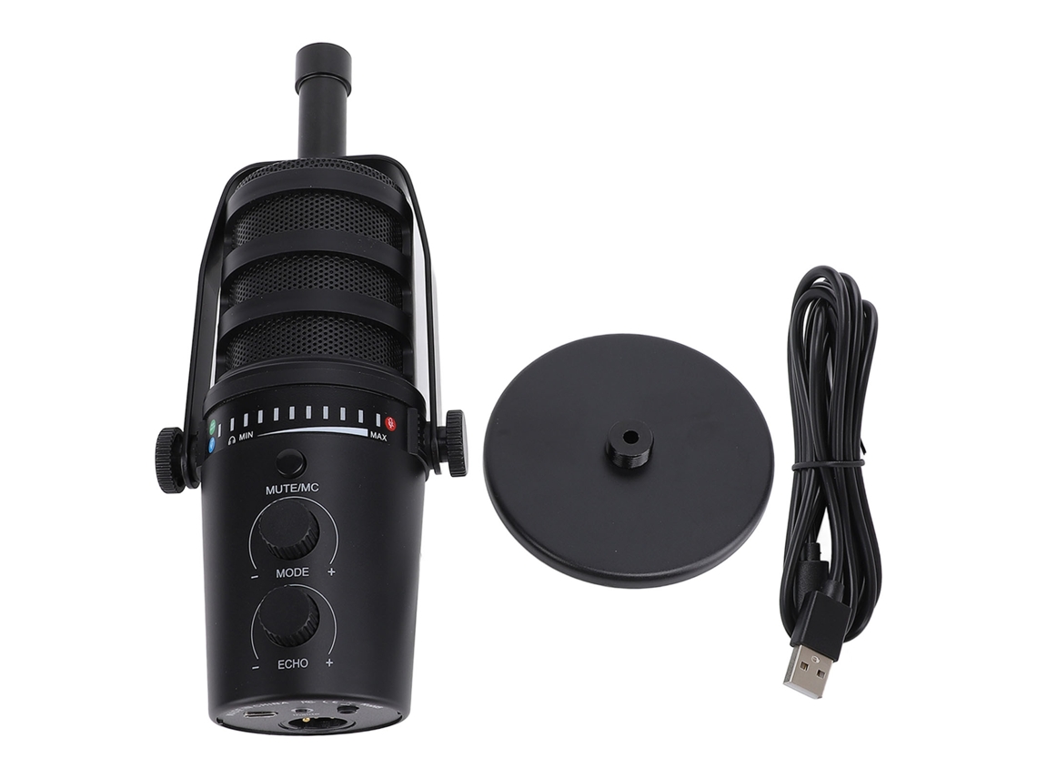MICROFONE CONDENSADOR USB PARA GRAVAÇÃO AO VIVO, PODCAST E STREAMING Mali