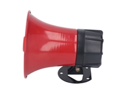 Siren De Segurança Industrial 120db 30w: Buzina De Emergência Abs Para Exterior, Porta Dc 24v
