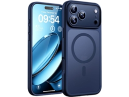 Capa Magnética Para Iphone 17 Pro De 6,3 Polegadas, Compatível Com Magsafe (azul Escuro)
