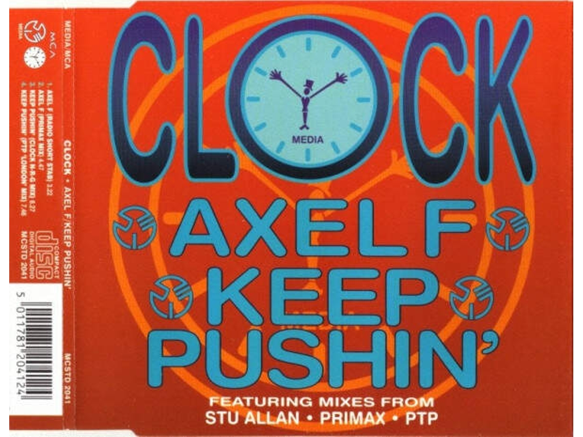 Cd Axel F / Keep Pushin Mca Records