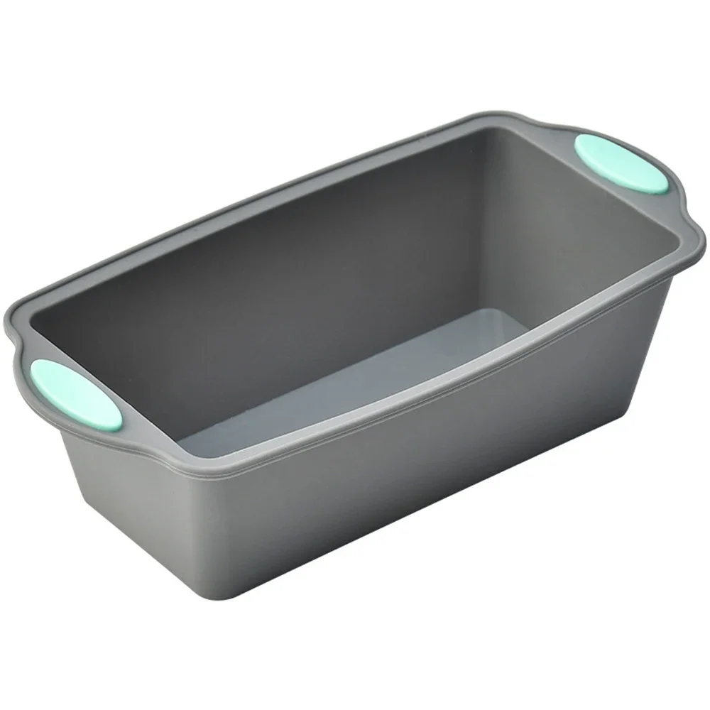 Forma Retangular de Silicone para Pão e Muffins, Assadeira Resistente Ao Calor para Forno, Utensílio de Cozinha Antiaderente. MDUG