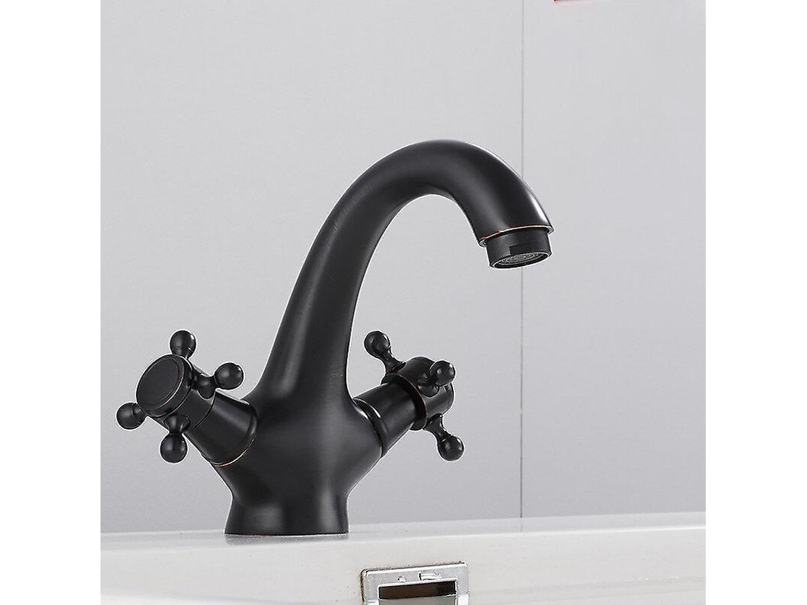 Lurelia Misturador Lavatório, Preto, Para Casa De Banho
