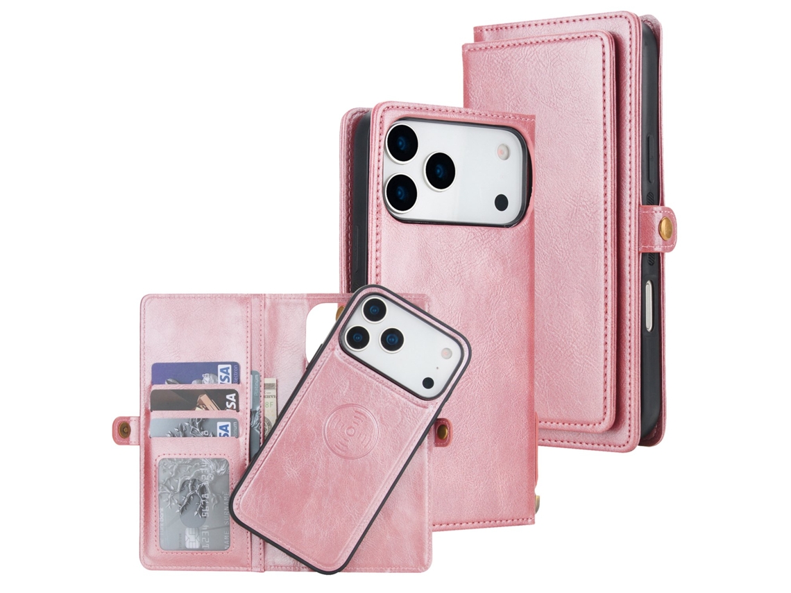 Capa Carteira Para Iphone 17 Pro