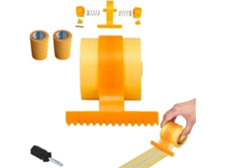 Dispensador De Fita Adesiva Dupla-fileira Com Rolo, Dispensador De Fita Adesiva Master Para Mascaramento, Kit De Mascaramento Portátil, Puxador D