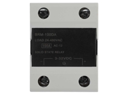 Relé de Estado Sólido 24 480vac para Automação Industrial BRM 100DA 60A S/MARCA