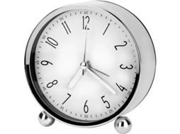 2026-reloj Despertador Silencioso De 4 Pulgadas, Diseño Simple, Batería, Para Dormitorio, Mesa De Noche (branco)