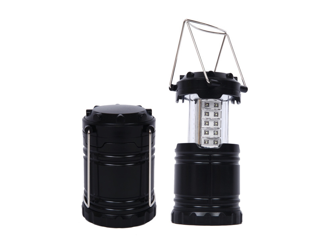 Lâmpada De Acampamento Led Extensível(preta)