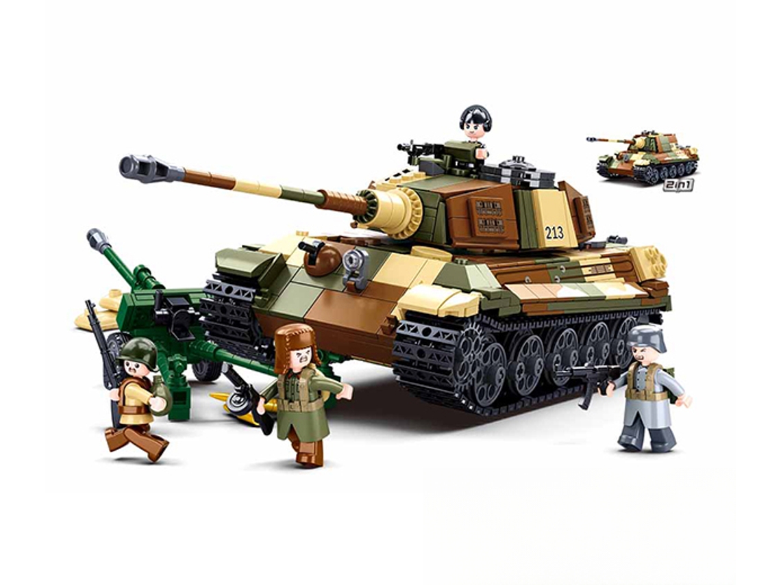 Tanque Alemão Grande Do Exército De Sluban M38-b0980