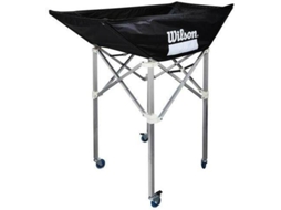 Cesto para Bolas WILSON para Uso Interior Preto