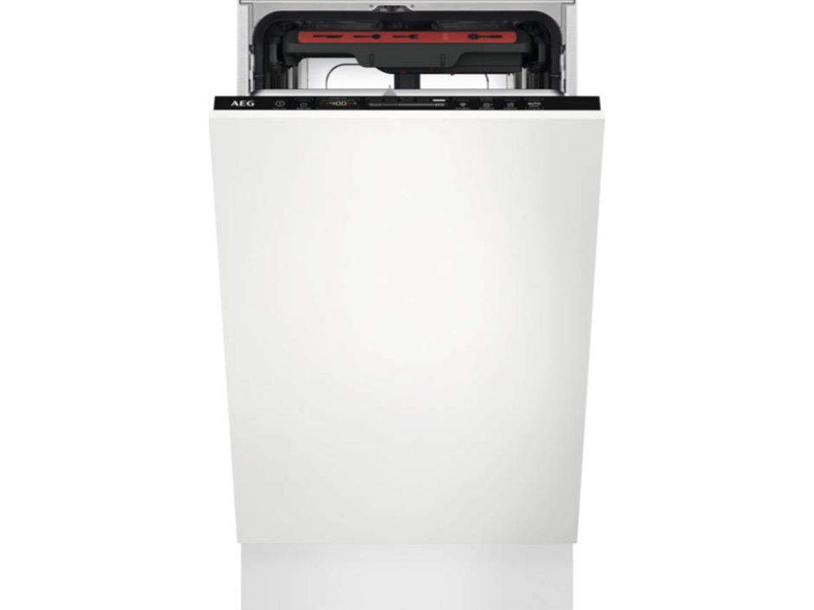 Máquina de Lavar Loiça Encastre AEG FSE74507P (10 Conjuntos - 45 cm - Painel Preto)