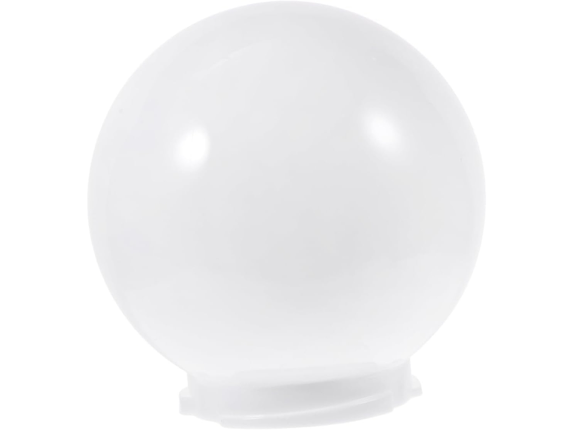 Globo de Chão em Acrílico Branco Leitoso para Iluminação Externa, Fácil de Remover e Prático. SFUSHOS