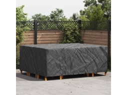 Vidaxl Capa Para Móveis Liso Preto 250 X 210 X 70 Cm 210d