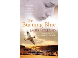 Livro The Burning Blue de James Holland (Inglês)