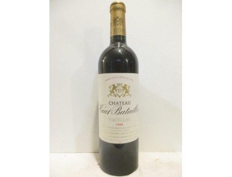 Vinho Tinto CHÂTEAU HAUT-BATAILLEY 1998 (75 cl - 1 unidade)