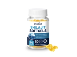 Cápsulas de Suporte À Saúde Docteat Shilajit Oral