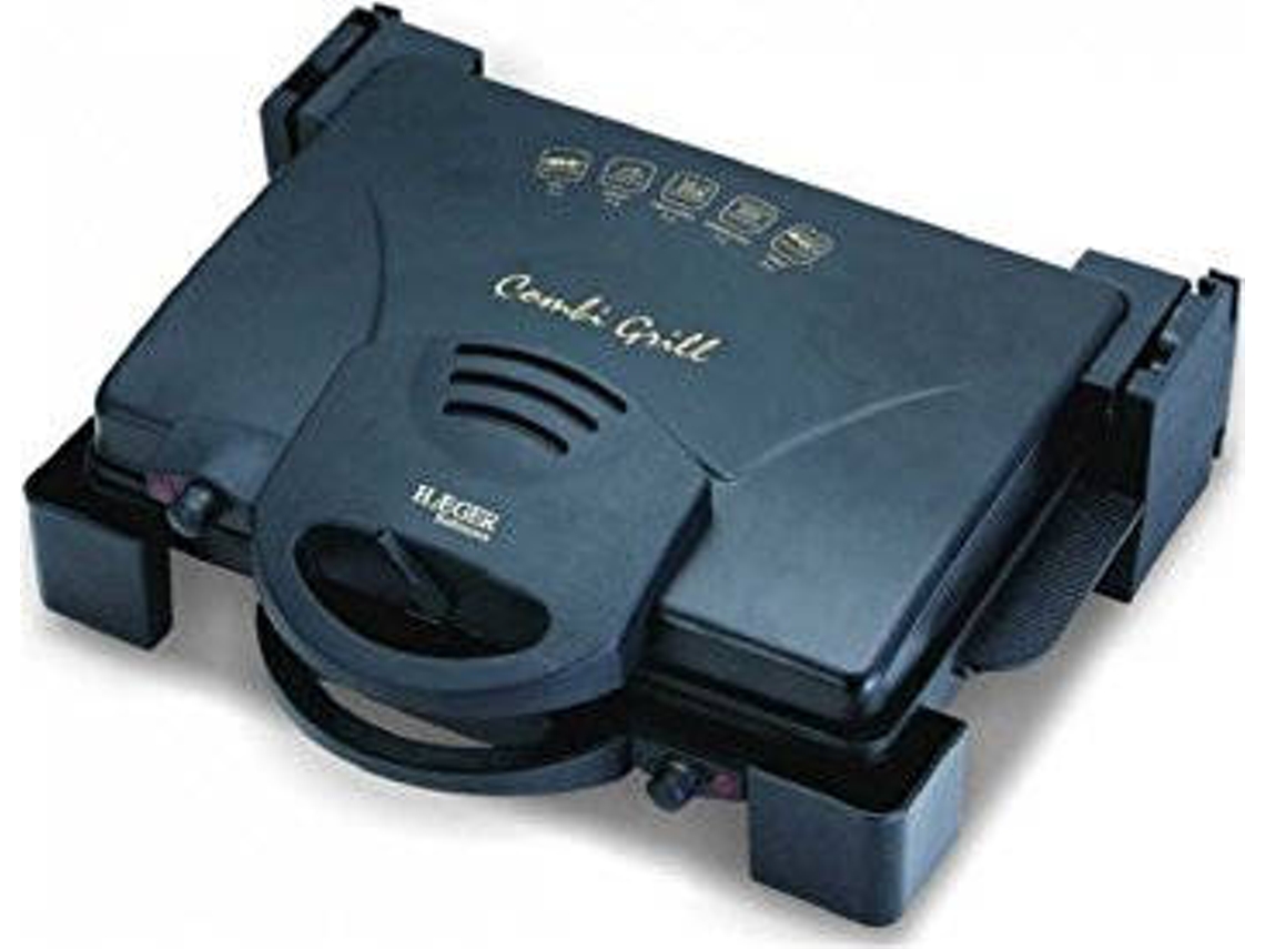 Grelhador de Placas HAEGER GR-190.008A (1900 W)