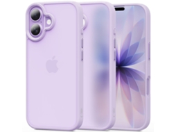 Capa Tech-protect Magmat Para Iphone 17, Lavanda Fosca, Proteção Traseira E Laterais
