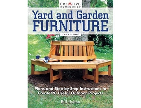 Livro yard and garden furniture, 2nd edition de bill hylton (inglês)