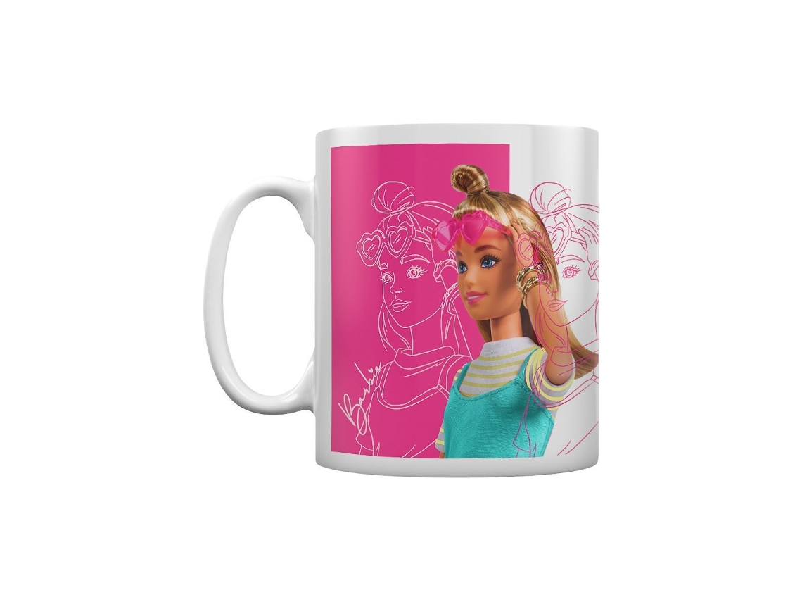 Caneca Barbie Óculos de Sol 320 Ml