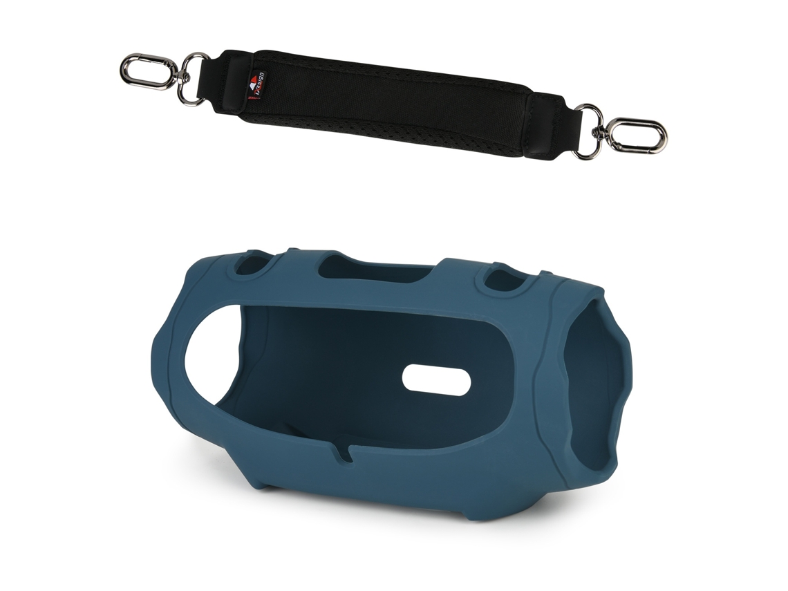 Capa Elysve De Silicone Para Jbl Xtreme4 (azul)