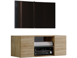 Tv Wall Lowboard De Madeira Tv Jusa 115 Vcm