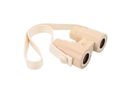 Binoculares De Madeira Portáteis Para Crianças - Brinquedo Binocular De Madeira Infantil