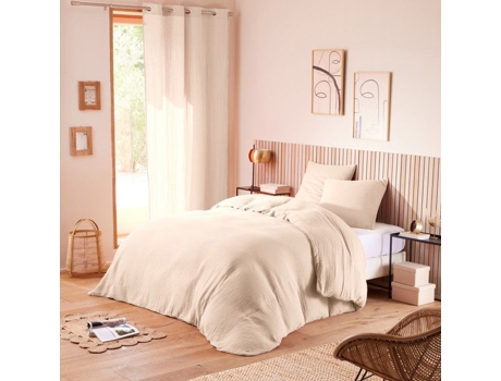 Conjunto de Lençol UNIVERS DÉCOR Gaze Noah Cama Algodão Multicor - 4pcs (160 cm)