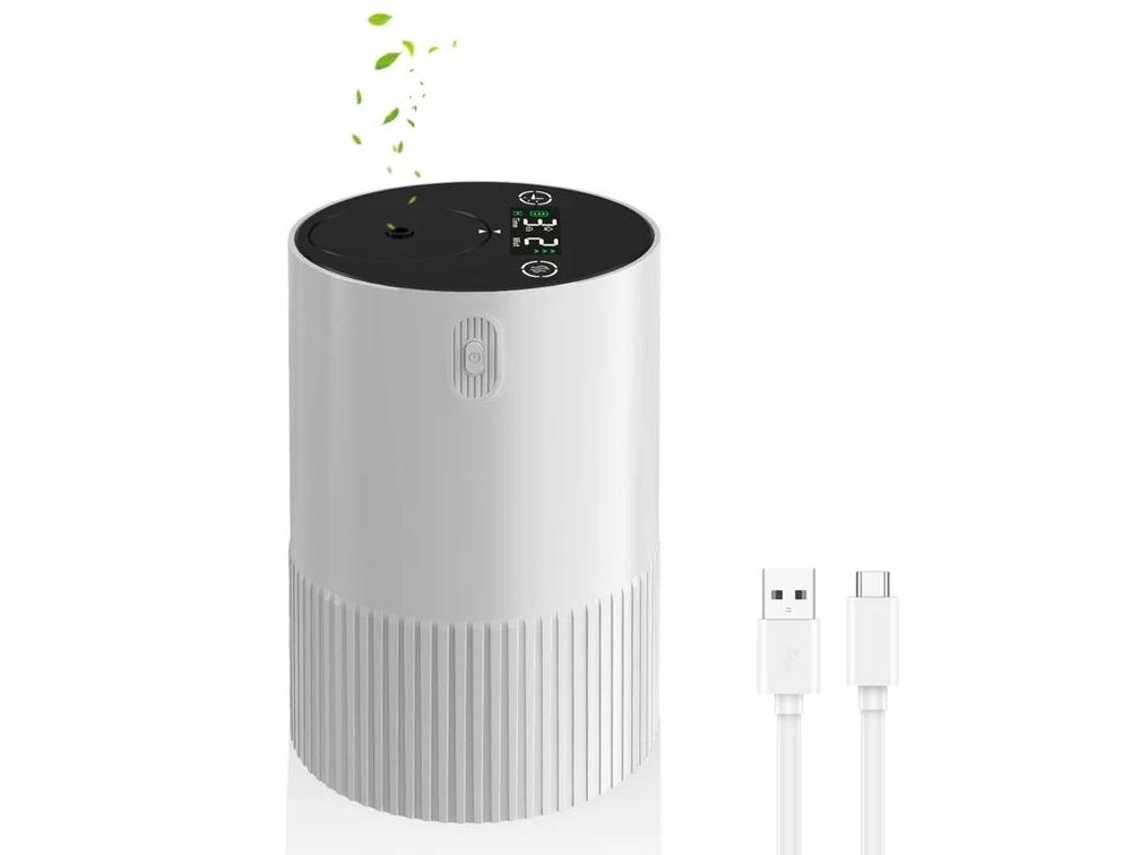 Difusor De Óleo Sem Água Para Carro Doméstico Difusores De Óleo Essencial Recarregáveis ​​usb Mini Difusor Elétrico De Aromaterapia Portát Yizhood