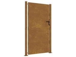 Portão de Jardim 100x200 Cm Aço Corten MAISON EXCLUSIVE