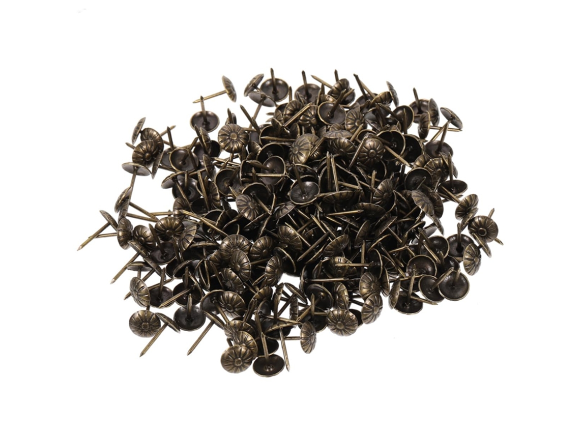 1000 Peças De Tachinhas Decorativas Metal Para Estofamento Móveis,