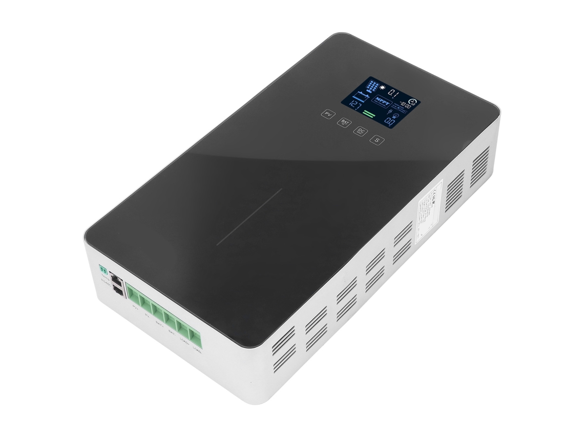 Controlador De Carga Solar Mppt 100a, 12v-48v, Tela Touch Para Baterias De Lítio